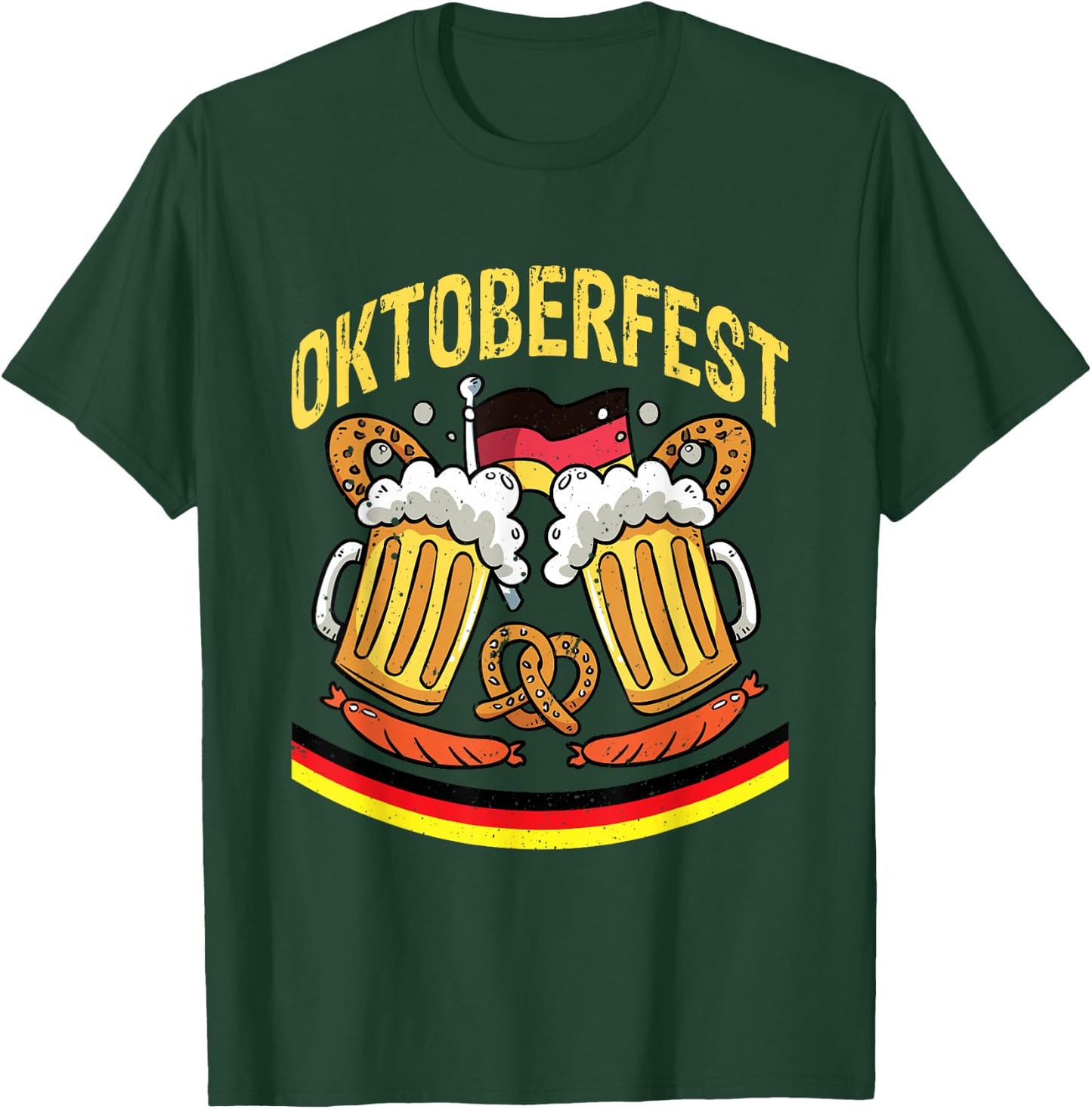 Oktoberfest 2025 Funny Oktoberfest 2025 Costume Men Women T-Shirt - T-Shirt | Forest