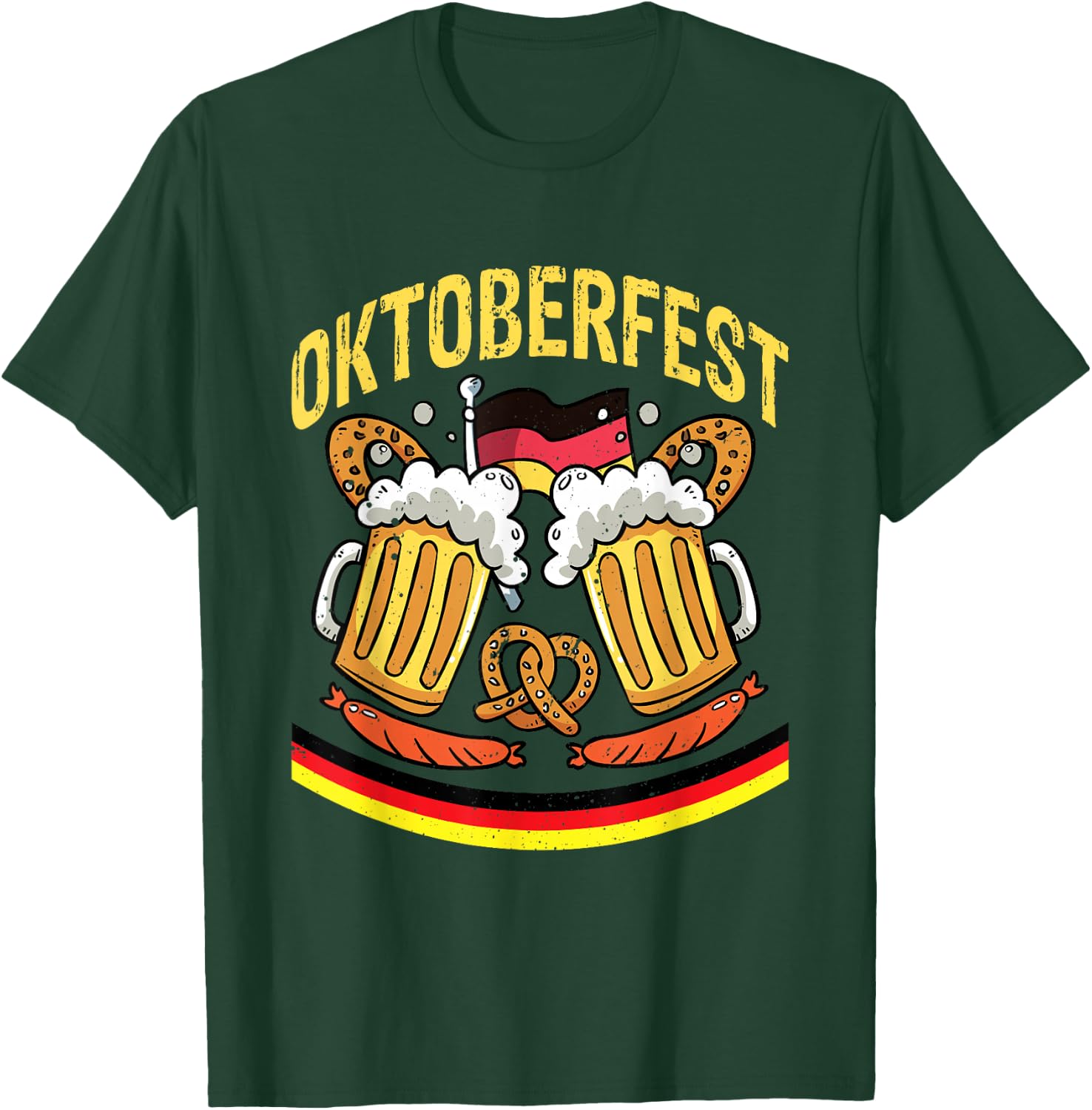 Oktoberfest 2025 Funny Oktoberfest 2025 Costume Men Women T-Shirt - T-Shirt | Forest