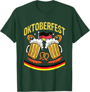 Oktoberfest 2025 Funny Oktoberfest 2025 Costume Men Women T-Shirt - T-Shirt | Forest