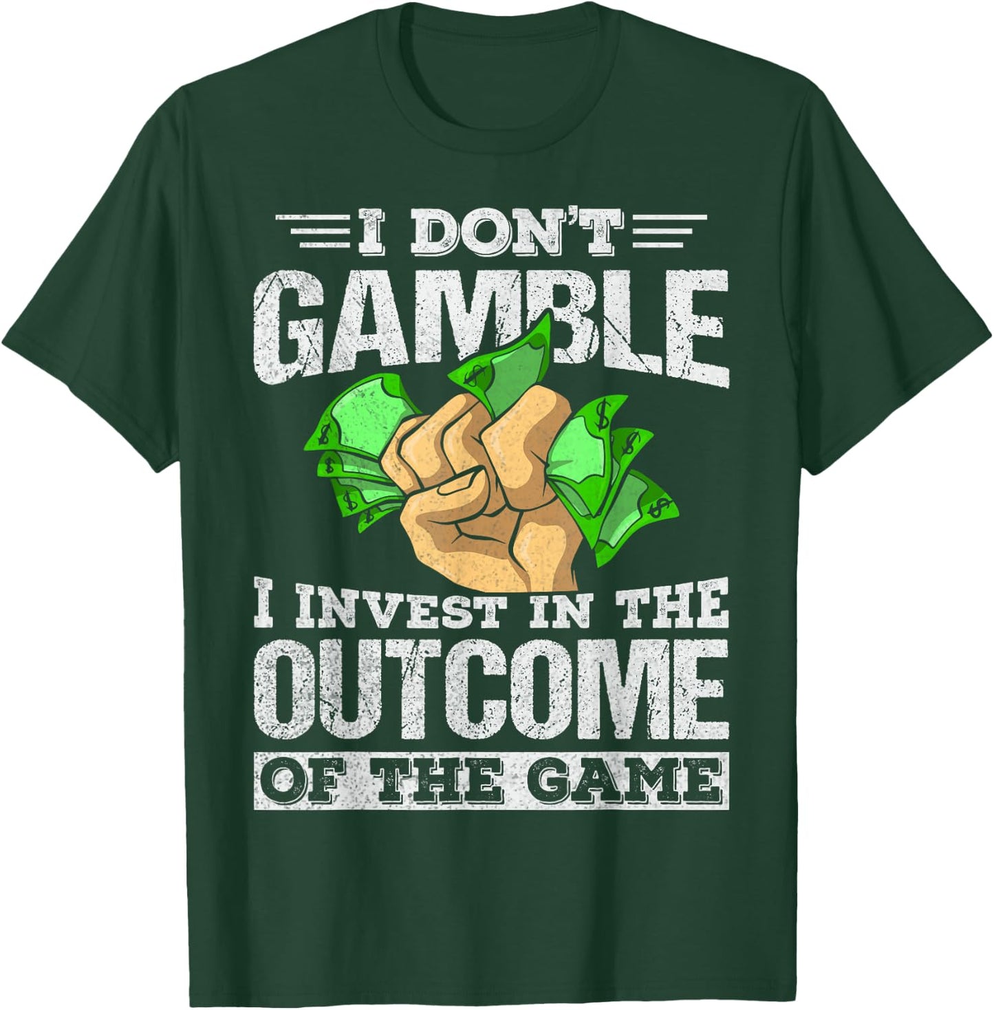 Gambling Sport Betting Design for a Sports Betting gambler T-Shirt - T-Shirt | Forest