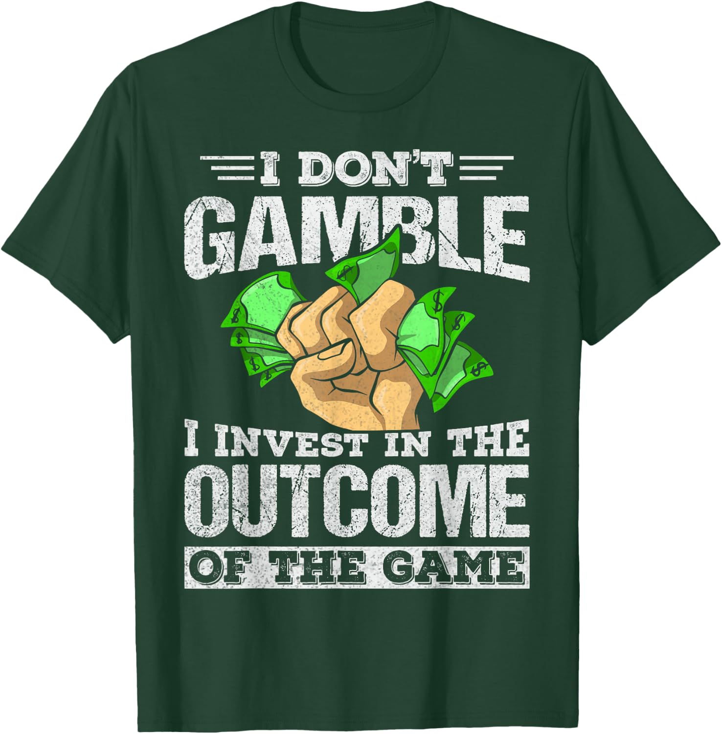Gambling Sport Betting Design for a Sports Betting gambler T-Shirt - T-Shirt | Forest