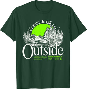 Boys Like Girls - the Outside T-Shirt - T-Shirt | Forest