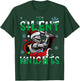 Christmas Run 5K Silent Knights Holiday Team Running Outfit T-Shirt - T-Shirt | Forest