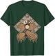 Fiji Islands Abstract Masi Authentic Summer Vest Tapa T-Shirt - T-Shirt | Forest