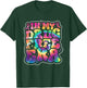 In My Drug Free Era Red Ribbon Week Awareness Tie Dye Groovy T-Shirt - T-Shirt | Forest