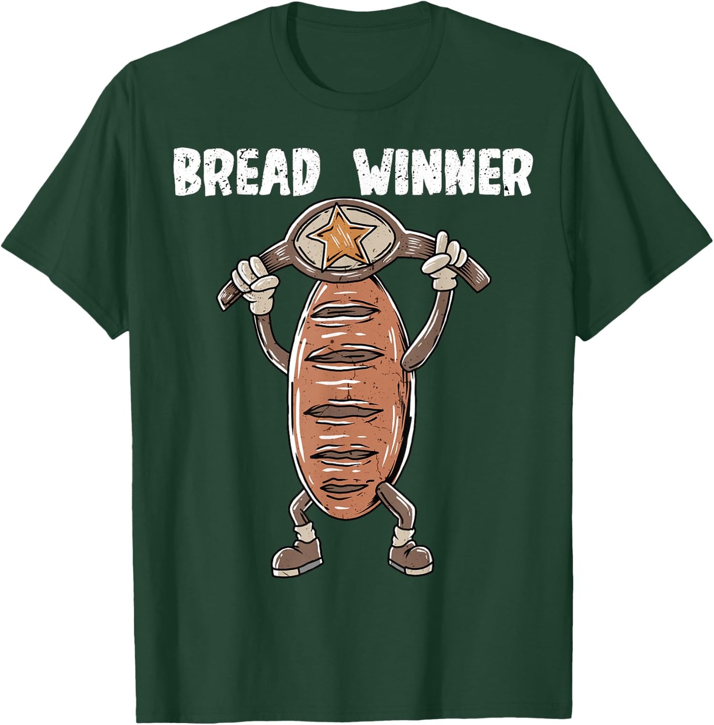 Baker Bread Winner Bread Baking T-Shirt - T-Shirt | Forest