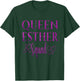 Purple Queen Esther Squad - Bible Character Purim Costume T-Shirt - T-Shirt | Forest