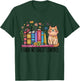 I Have No Shelf Control Literature Library Book Cat Lovers T-Shirt - T-Shirt | Forest