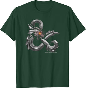 Dungeons & Dragons: Honor Among Thieves Ampersand Logo Small T-Shirt - T-Shirt | Forest