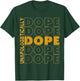 Melanin Black Queen King Golden Afro Unapologetically Dope T-Shirt - T-Shirt | Forest