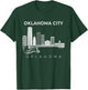 Oklahoma Souvenir Men Music Guitar Souvenir Oklahoma City T-Shirt - T-Shirt | Forest