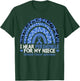 I Wear Periwinkle For My Niece Stomach Cancer Awareness T-Shirt - T-Shirt | Forest