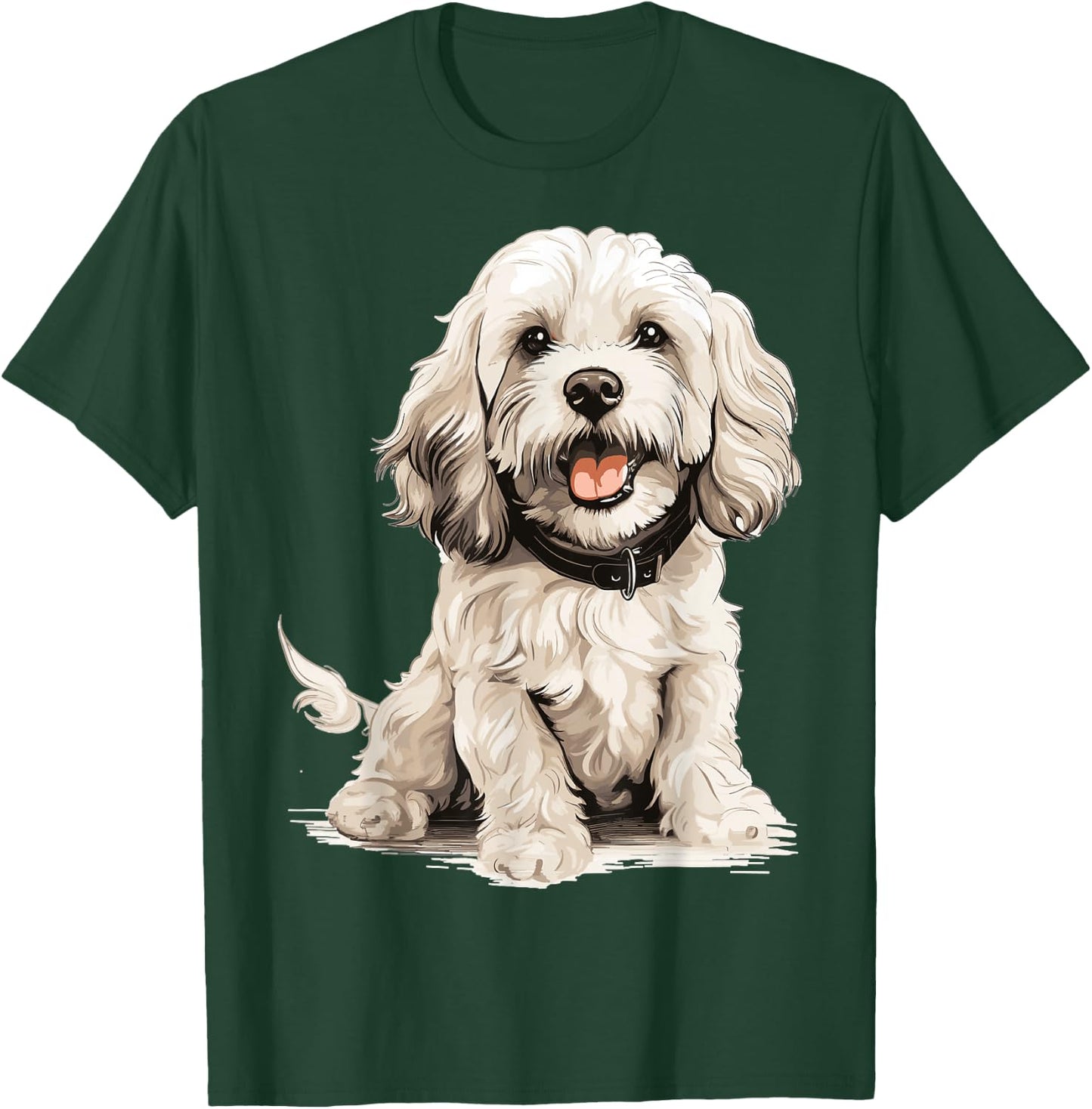 Cockapoo Dog Breed Pet Cute Graphic T-Shirt - T-Shirt | Forest