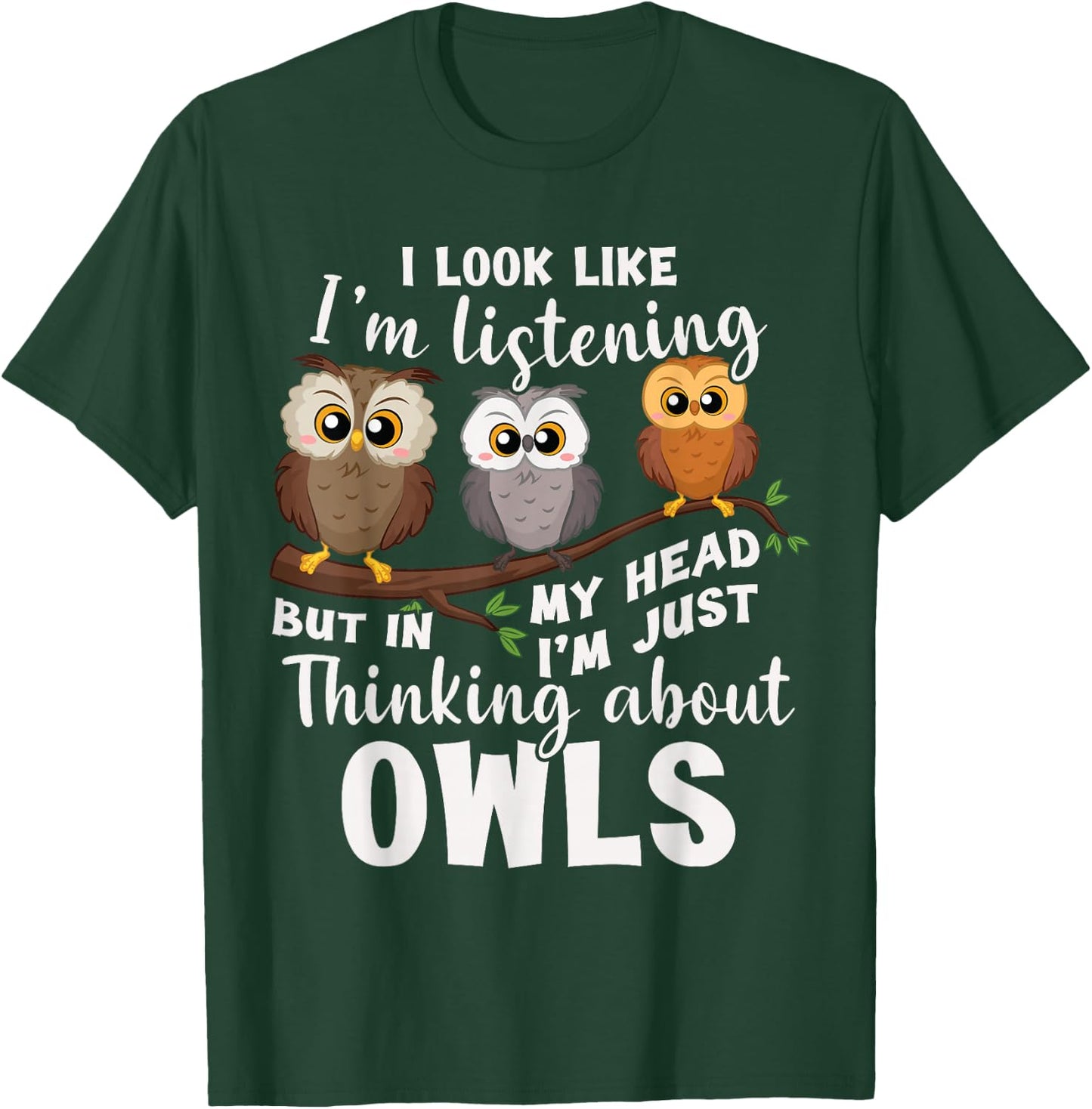Cute Owl Costume For Kids | Owl T-Shirt - T-Shirt | Forest