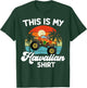 Kids This My Hawaiian-Shirt Toddler Boy Hawaii Monster Truck T-Shirt - T-Shirt | Forest