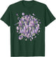 Cute Wisteria Inspired Flower Plant Lover Gardener women T-Shirt - T-Shirt | Forest