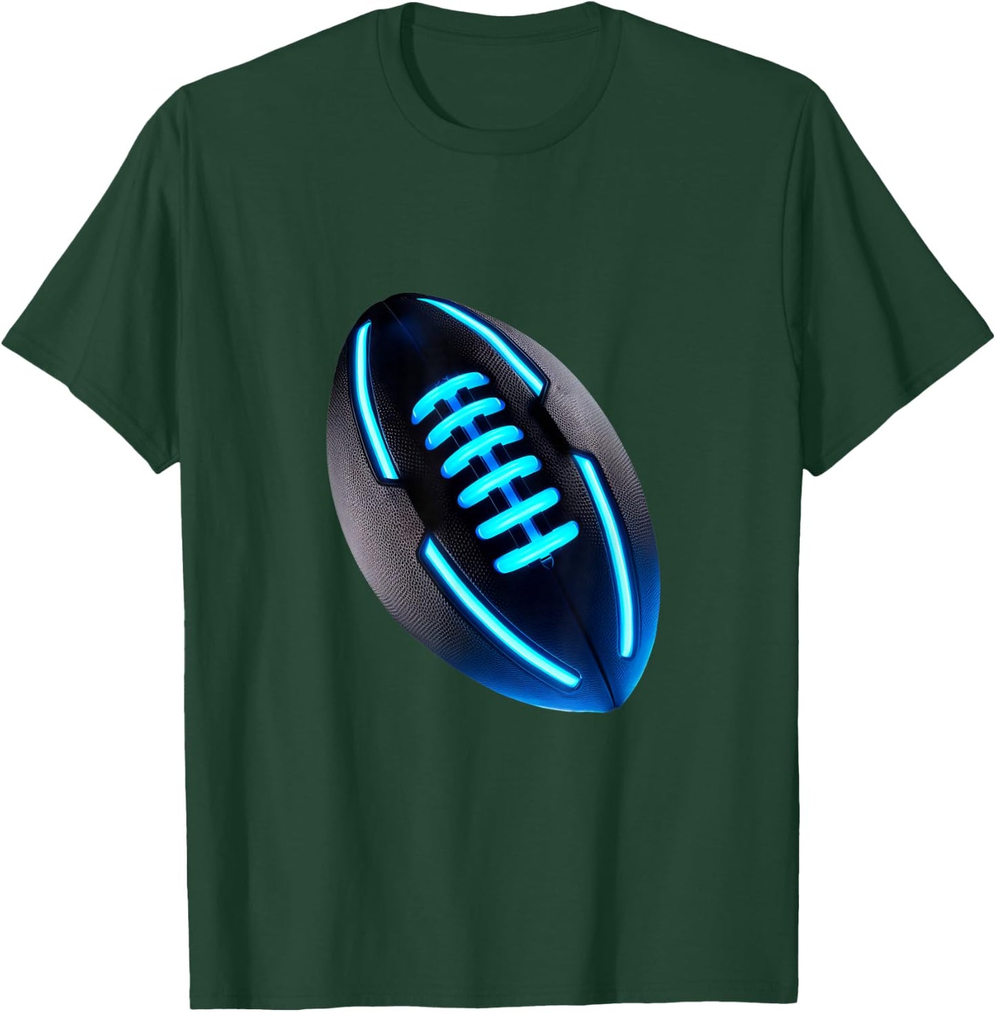 Neon Football T-Shirt - T-Shirt | Forest