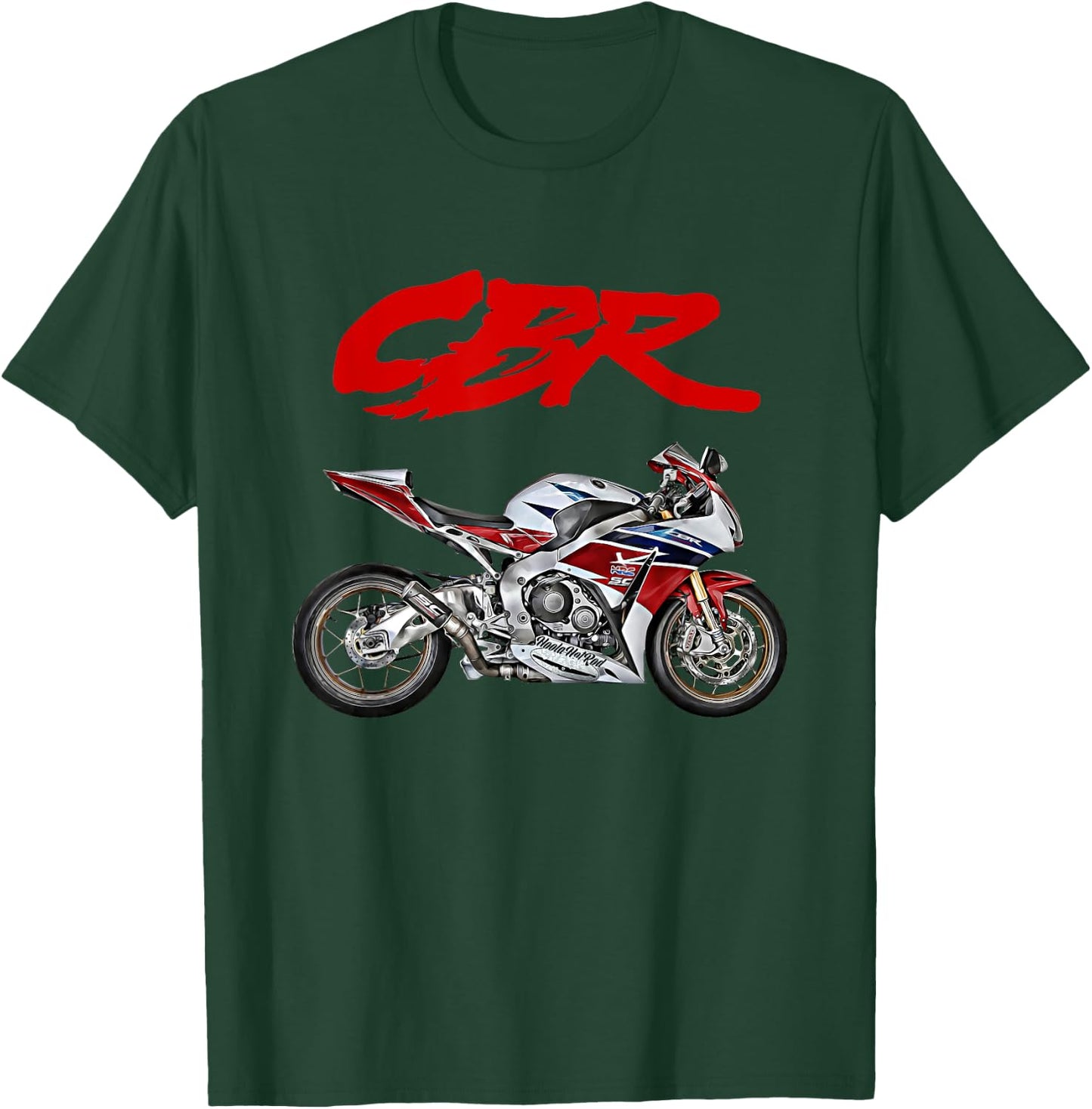 CBR,Motorcycle,Motorbike,Road Racing,Biker,Sportsbike,CBR T-Shirt - T-Shirt | Forest