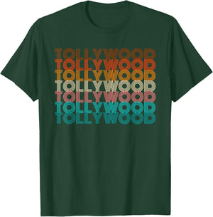 Telugu Movie Tollywood Vintage Retro Style Indian Movie Love T-Shirt - T-Shirt | Forest