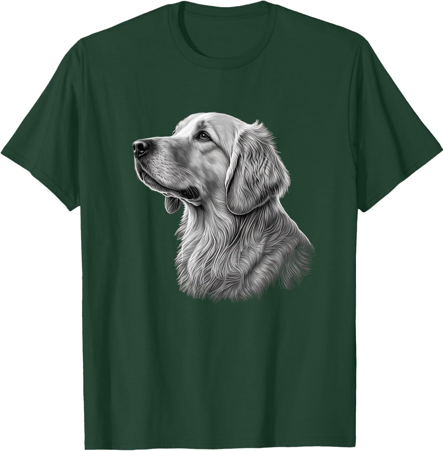 Funny Golden Retriever T-Shirt - T-Shirt | Forest