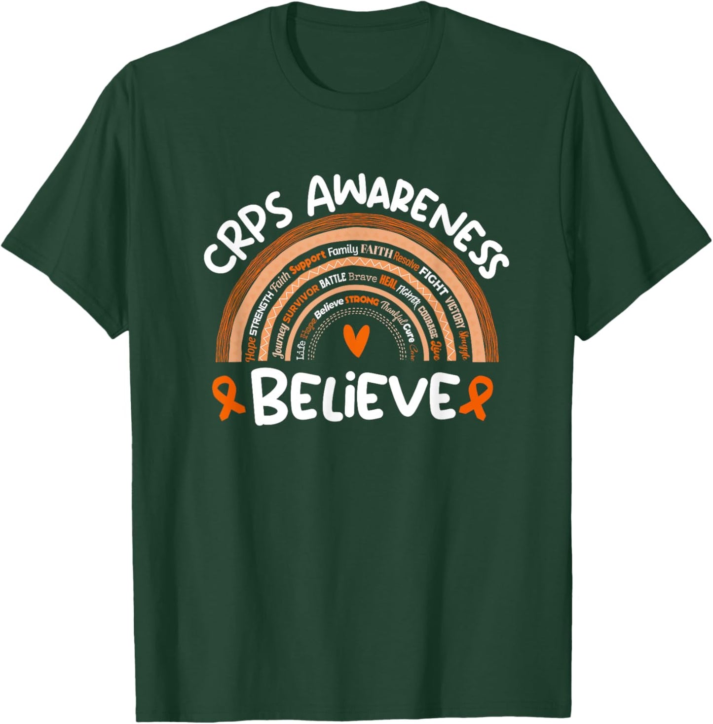 Complex Regional Pain Syndrome Awareness Month Shirt | CRPS T-Shirt - T-Shirt | Forest