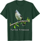 Tufted Titmouse T-Shirt - T-Shirt | Forest