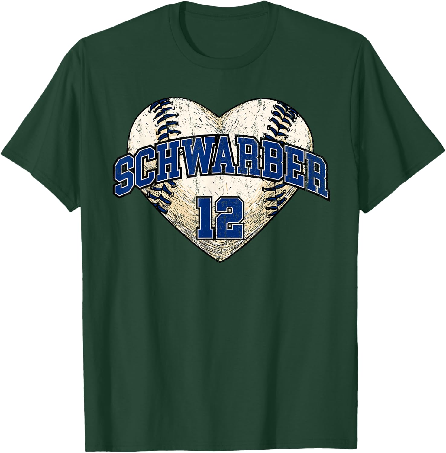 Baseball Heart Gameday Kyle Schwarber Philadelphia MLBPA T-Shirt - T-Shirt | Forest