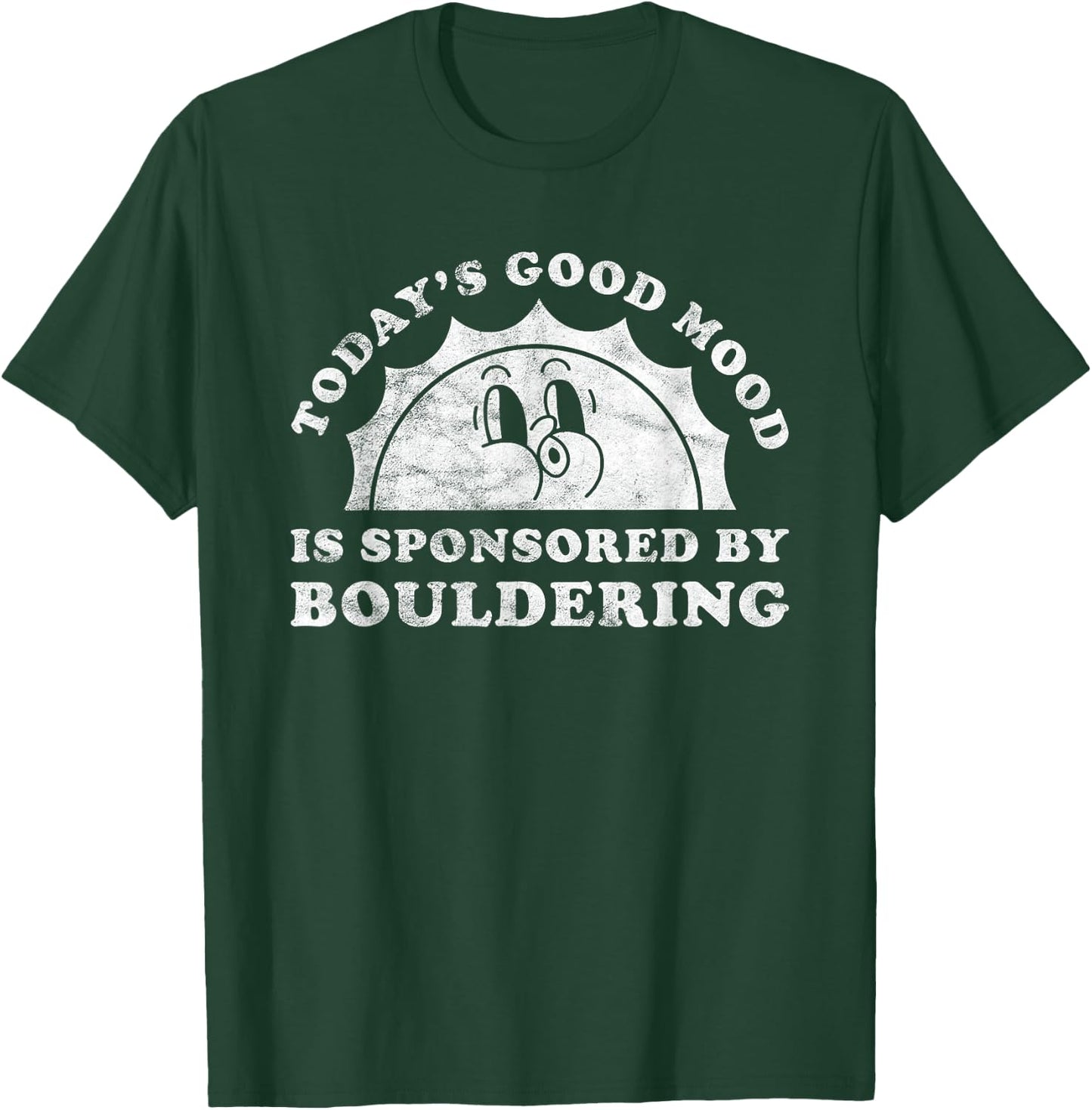 Funny Cute Retro Vintage Bouldering Rock Climbing T-Shirt - T-Shirt | Forest