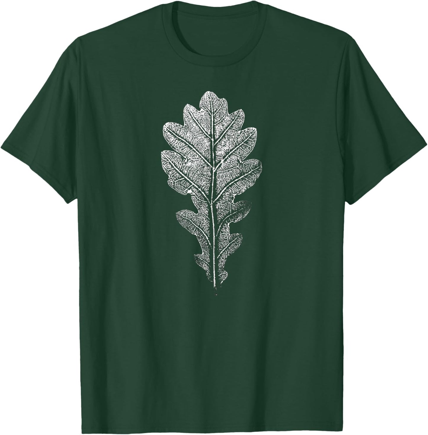 Oak Leaf - Plant & Nature / Botanical Tree Graphic T-Shirt - T-Shirt | Forest