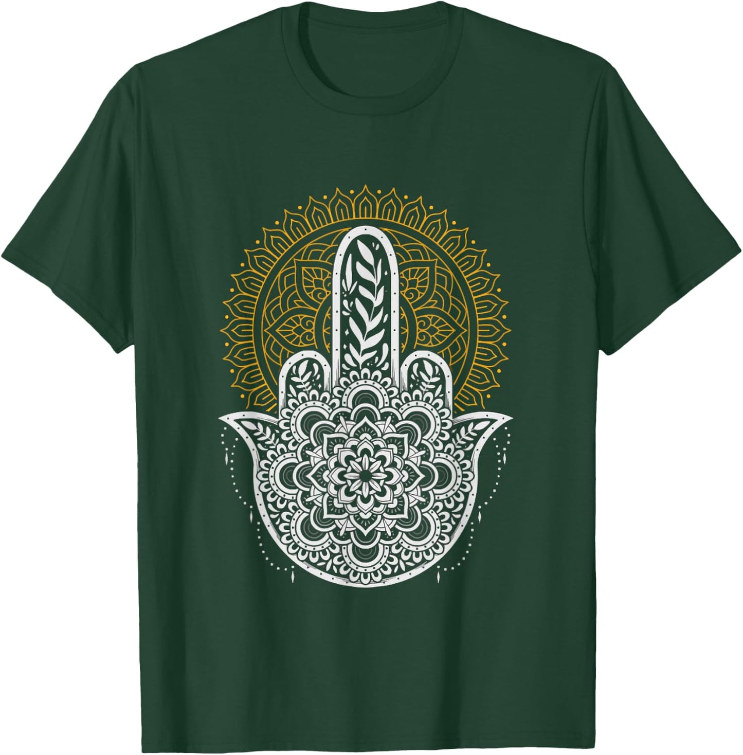 Funny zero namaste given fucks T-Shirt - T-Shirt | Forest