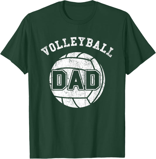 Volleyball Dad T-Shirt - T-Shirt | Forest