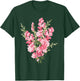 Bright and Colorful Flowers: Pink Snapdragon Flowers T-Shirt - T-Shirt | Forest