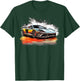 Supercar Exotic Sports Car Concept Hypercar Vintage Graphic T-Shirt - T-Shirt | Forest