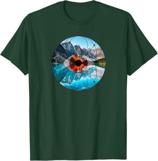 Sacred Geometry, Cosmos and Nature, Men & Women T-Shirt - T-Shirt | Forest