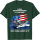 USS Enterprise CVN 65 Aircraft Carrier Veteran USA Flag Xmas T-Shirt - T-Shirt | Forest