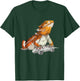 Bearded Dragon Playing Video Games Reptiles lizard Gamers T-Shirt - T-Shirt | Forest