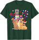 Patriotic Dog 4th Of July Funny Dogs Lovers for Pet Owners T-Shirt - T-Shirt | Forest
