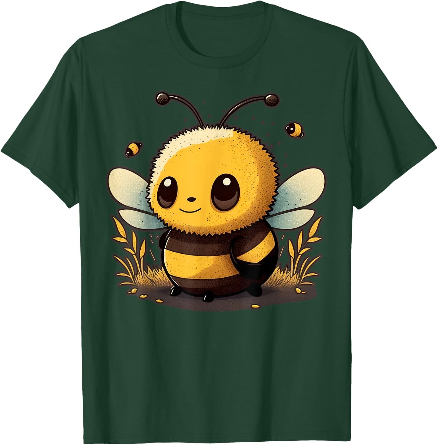 Cute Bee Lover Animal on Bee T-Shirt - T-Shirt | Forest