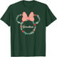 Disney Minnie Mouse Christmas Family Vacation Trip Grandma T-Shirt - T-Shirt | Forest