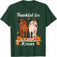 Thankful For Horses Costume Shirts, Pumpkin Fall Autumn Fall T-Shirt - T-Shirt | Forest