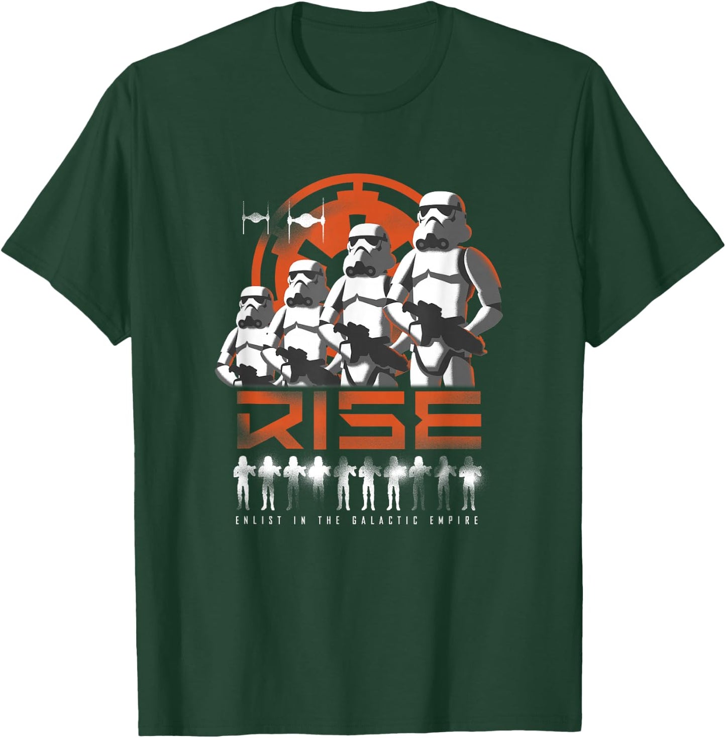 Star Wars Rebels Rise Galactic Empire Recruitment Propaganda T-Shirt - T-Shirt | Forest