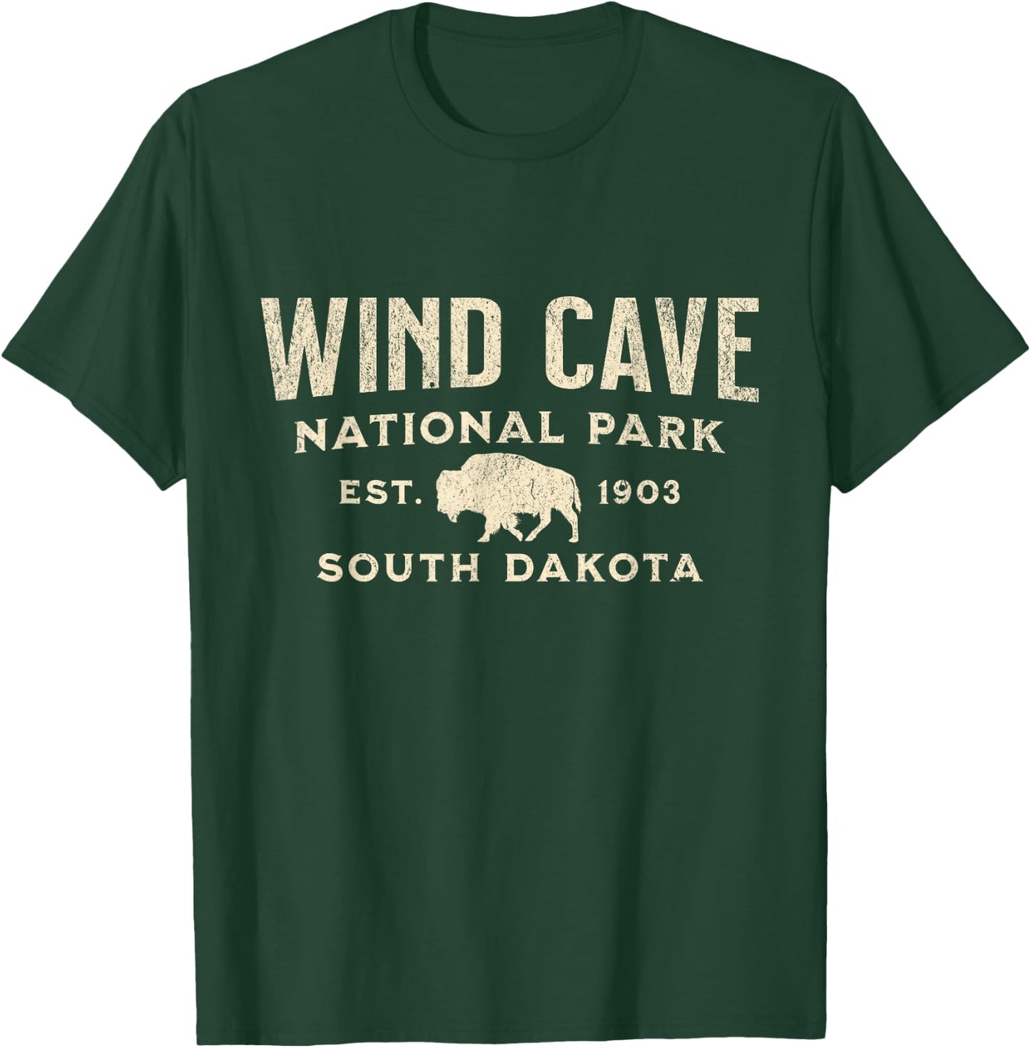 Wind Cave National Park T-Shirt - T-Shirt | Forest
