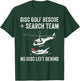 Disc Gold Rescue + Search Team No Disc Left Beind T-Shirt - T-Shirt | Forest