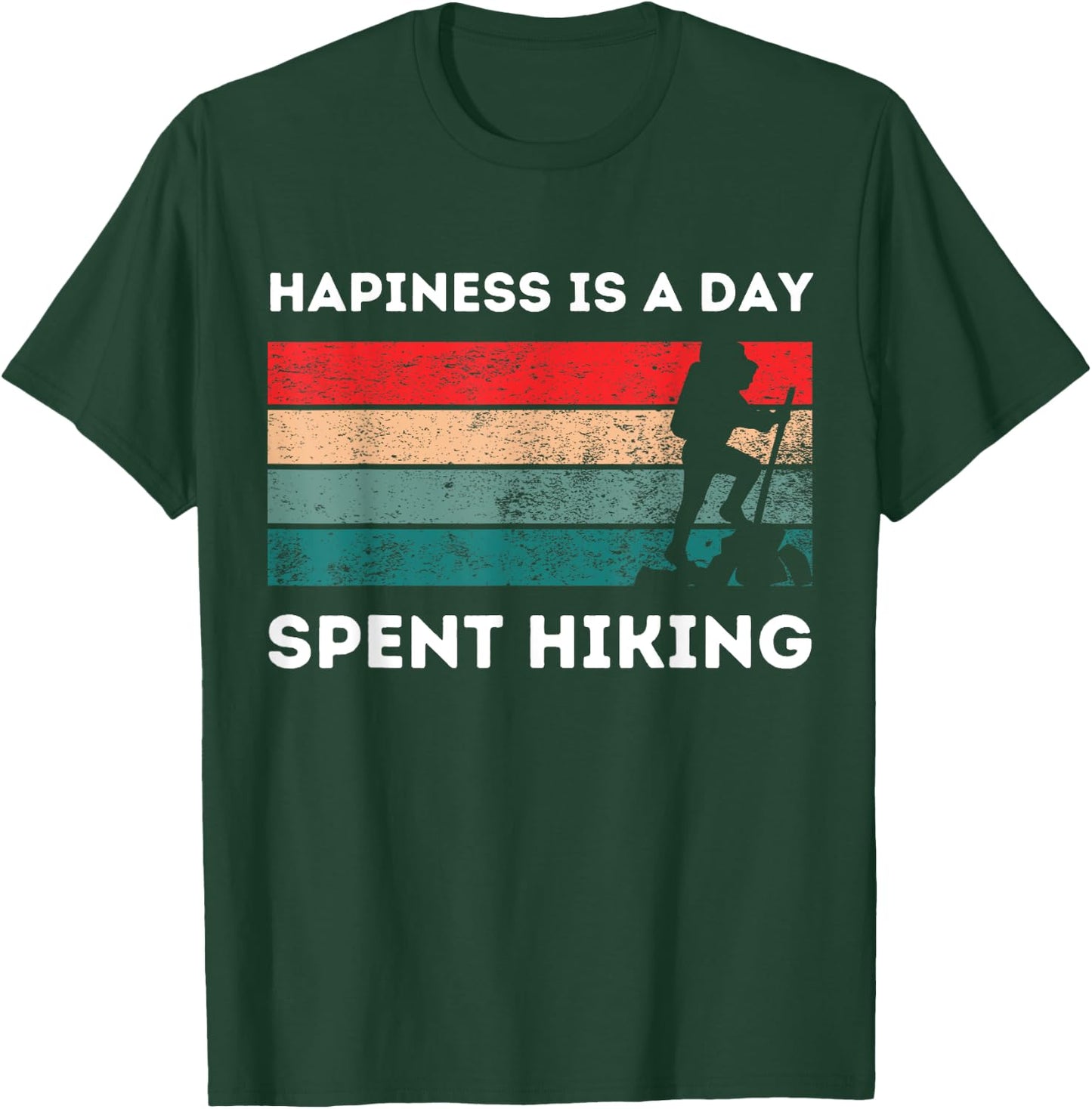 Funny hiking quote vintage, cool hiker design hiking T-Shirt - T-Shirt | Forest