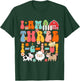 Kids 3rd Birthday Farm Life Farmer Third Bday I'm Three-i-e-i-o T-Shirt - T-Shirt | Forest