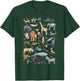 animal alphabet ABCs Learning T-Shirt - T-Shirt | Forest