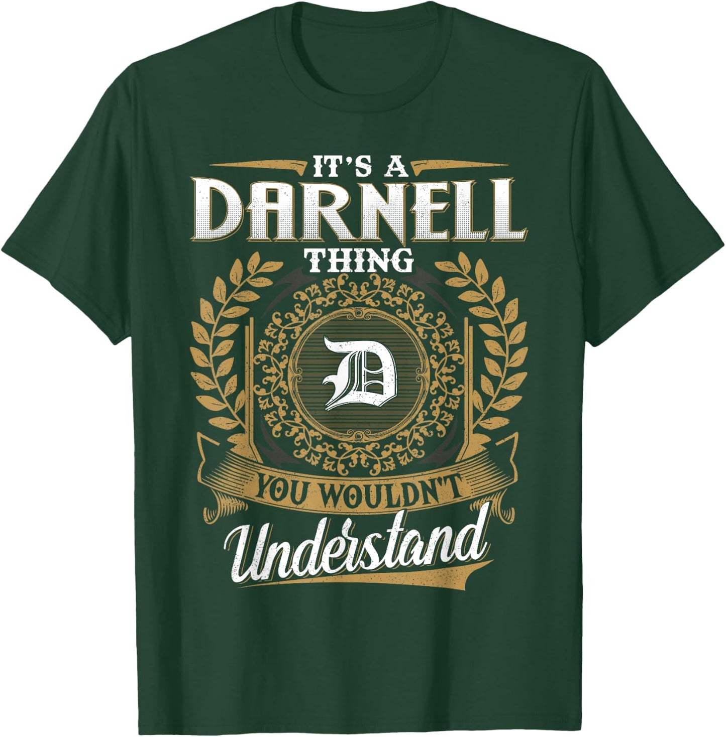 DARNELL Family - Last Name DARNELL Surname Personalized T-Shirt - T-Shirt | Forest