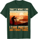 Men That's What I Do I Take Photos And I Forget Things Retro T-Shirt - T-Shirt | Forest