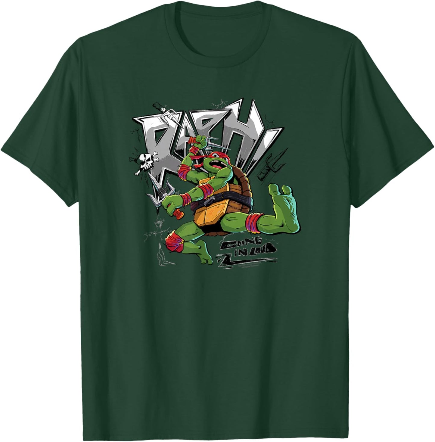 Teenage Mutant Ninja Turtles: Mutant Mayhem Raph Pose T-Shirt - T-Shirt | Forest