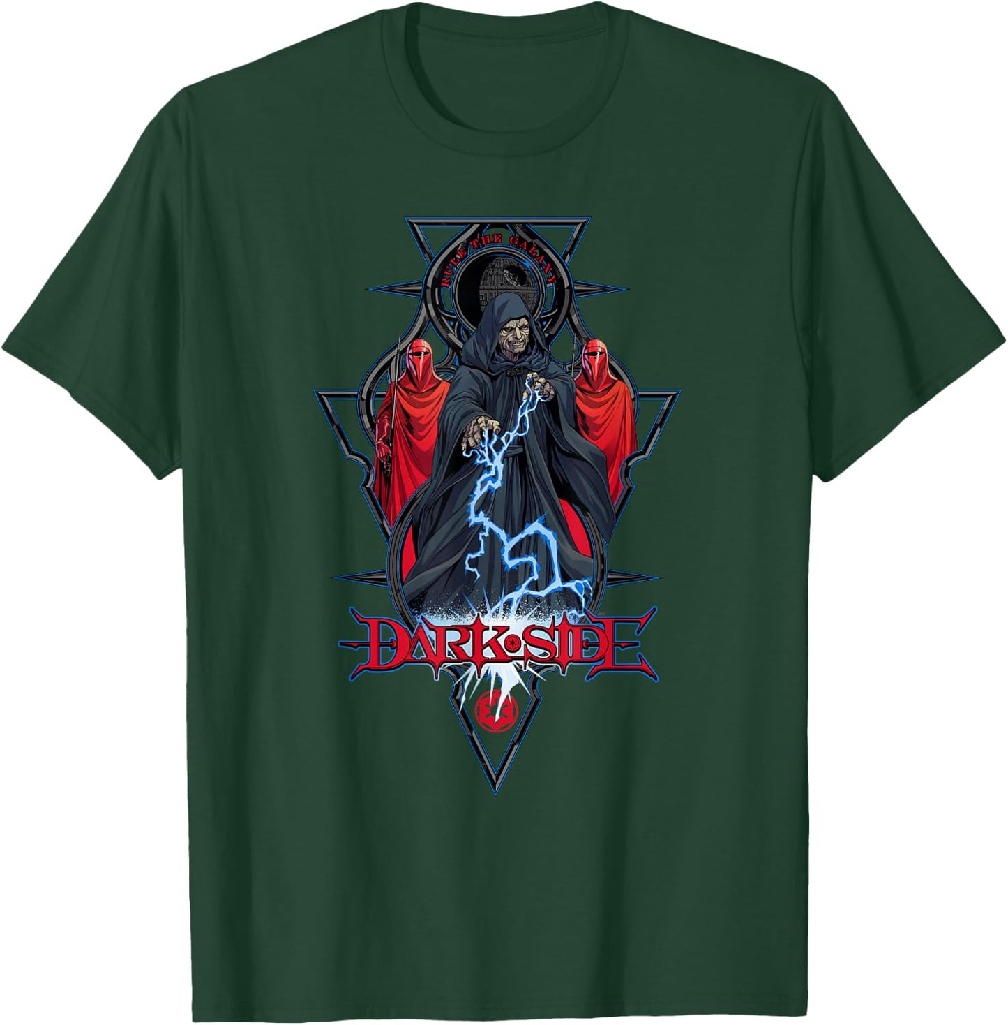 Star Wars Dark Side Emperor Palpatine Guards Rule the Galaxy T-Shirt - T-Shirt | Forest